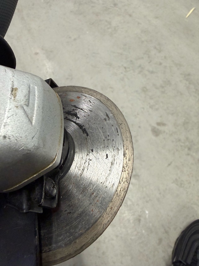 Mastercraft 4.5 inch Angle Grinder + Diamond Blade - photo 4