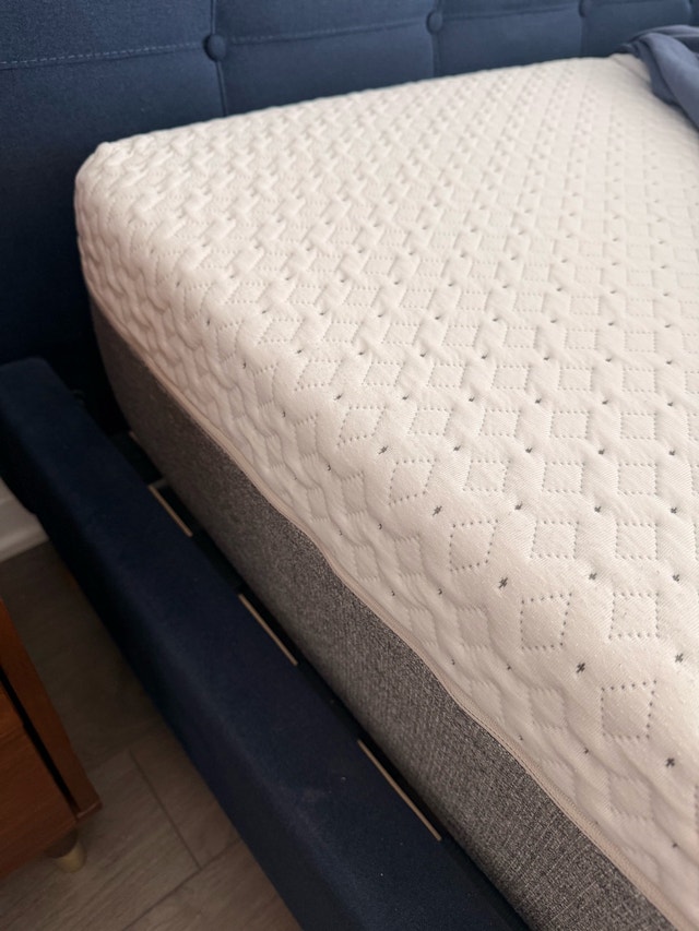 Queen Endy mattress and tufted bed frame - photo 2