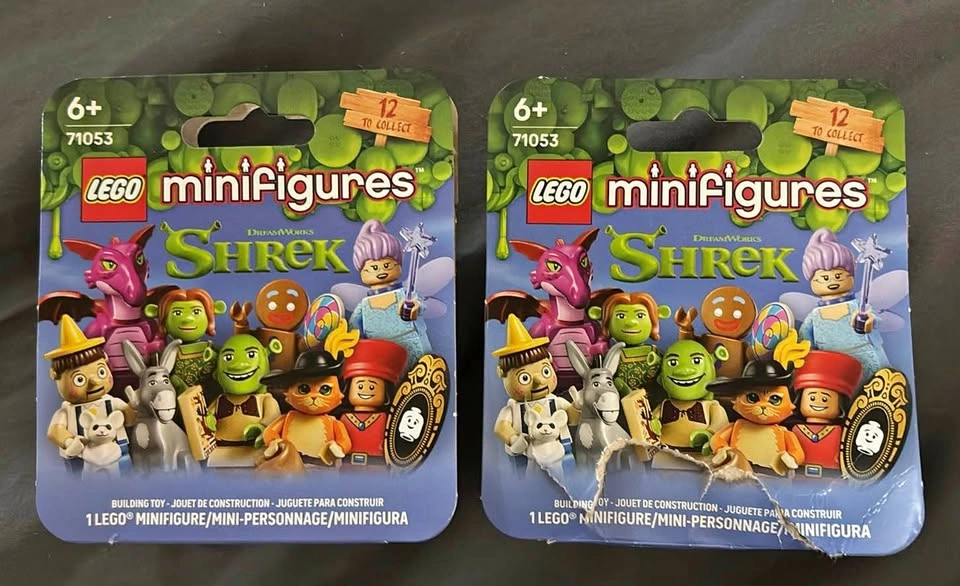 Lego Shrek Minifigures (Big Bad Wolf and Puss in Boots)