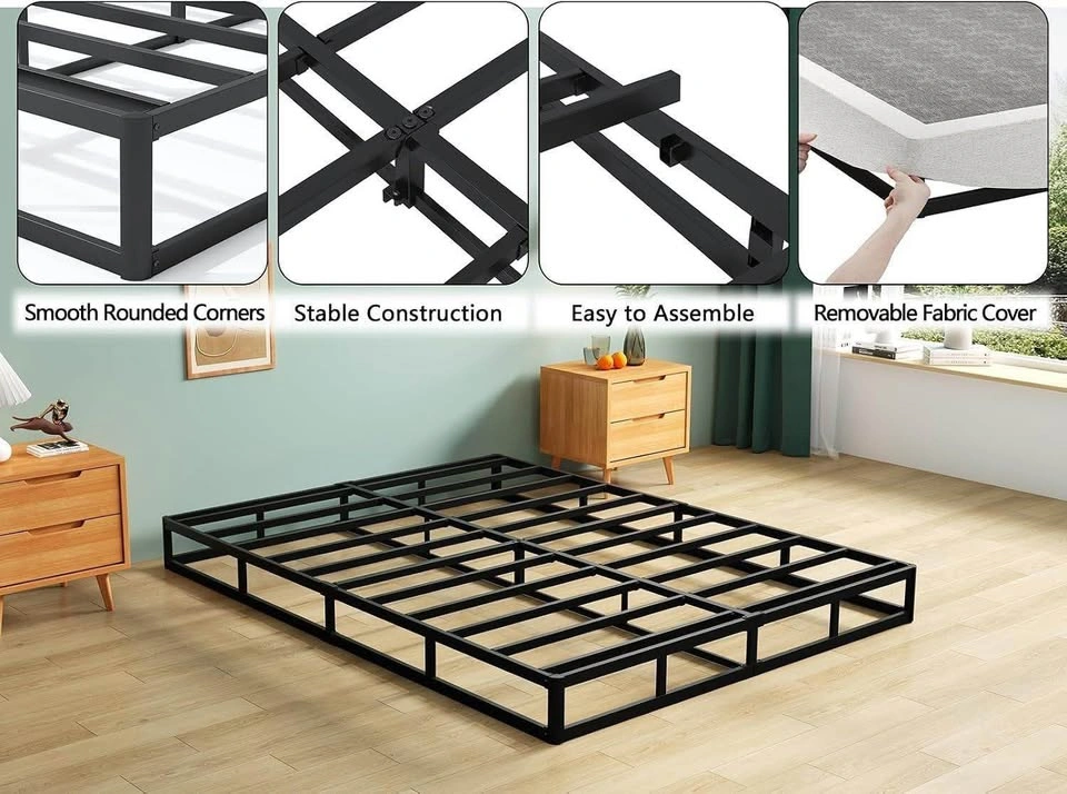 BRAND NEW FULL SIZE BOX SPRING BED FRAME - photo 3
