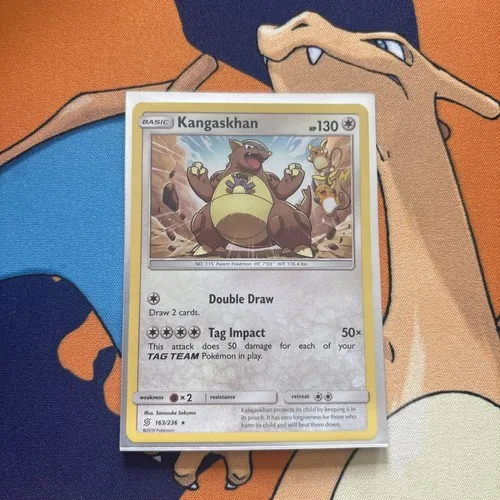 2019 Kangaskhan 163/236 Sm-Unified Minds Holo LP - photo 4