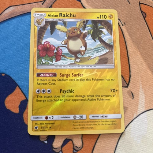 2017 Alolan Raichu Reverse Holofoil - Crimson Invasion 31/111