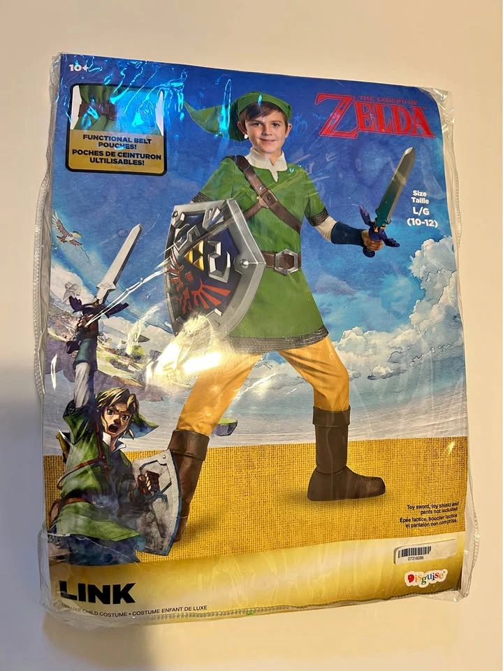 Disguise Link Deluxe Child Costume, Large (10-12)