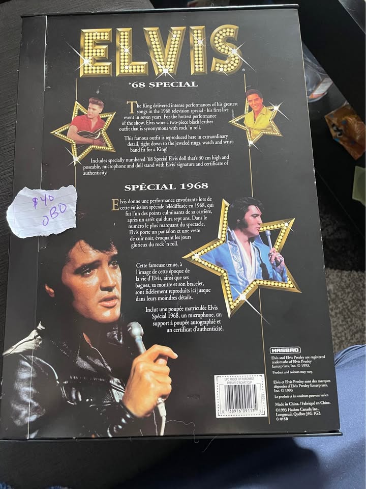 Elvis Doll 1968 Special - photo 2