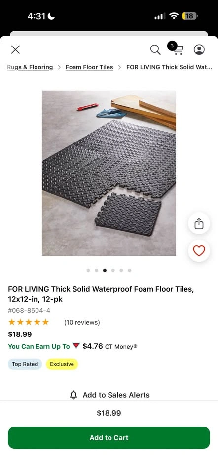 Foam floor tiles - photo 3
