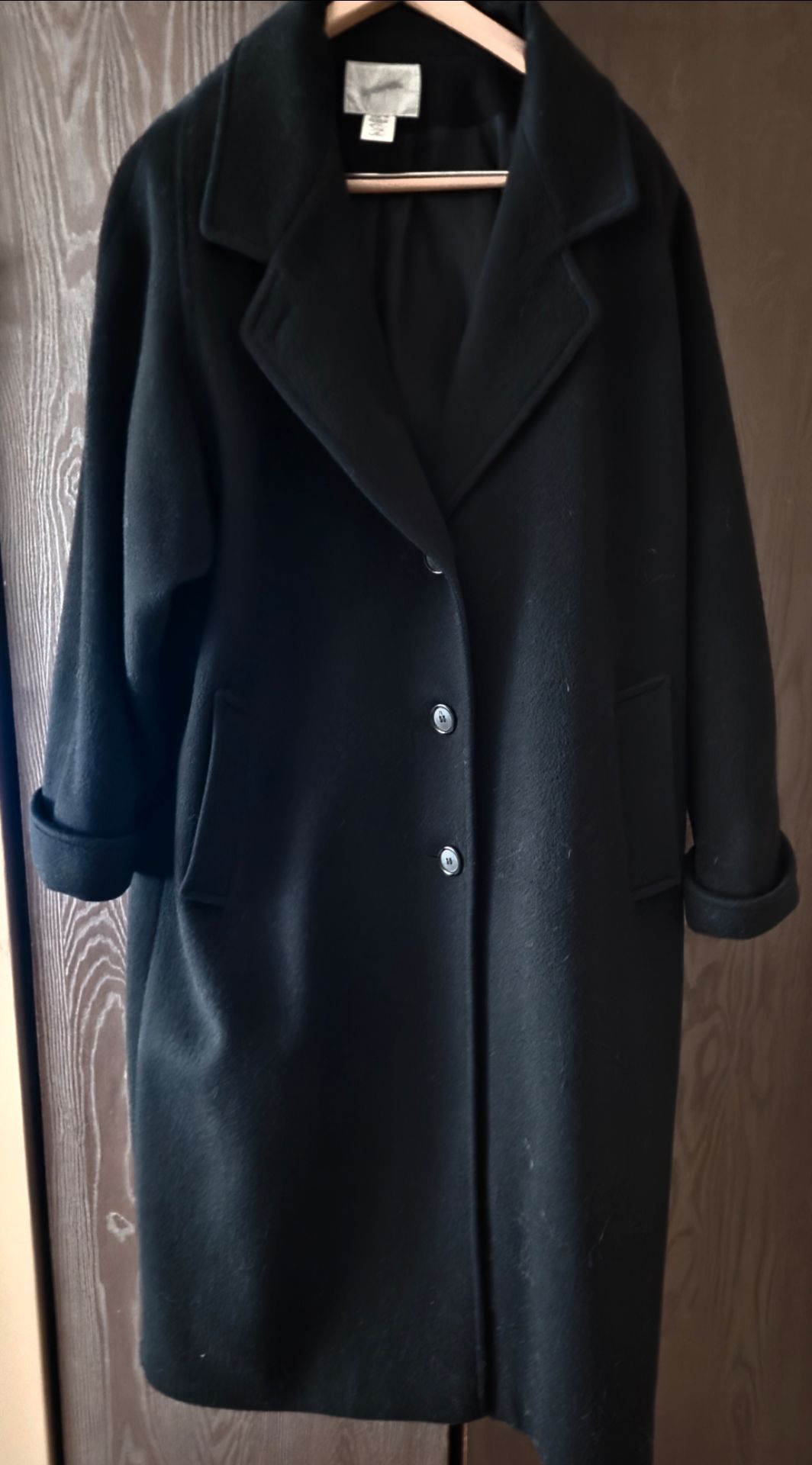 Jacqueline Ferrar Wool Womens Long Coat