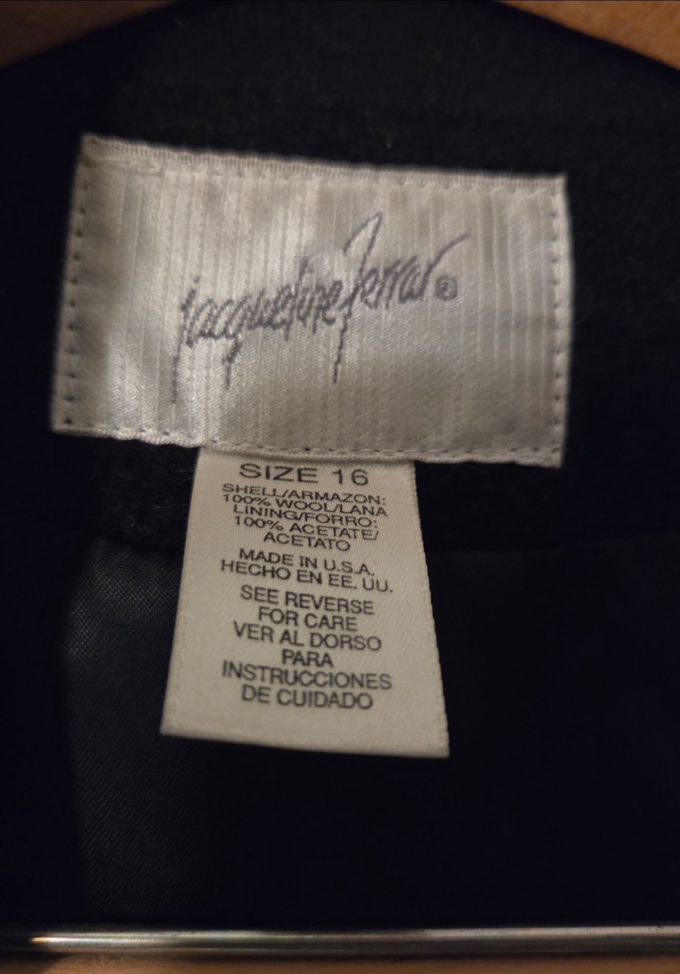 Jacqueline Ferrar Wool Womens Long Coat - photo 3