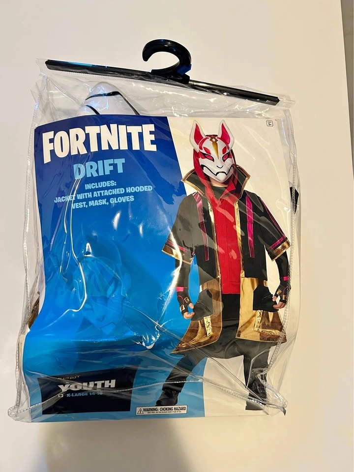 Fortnite Drift Costume Youth X-Large