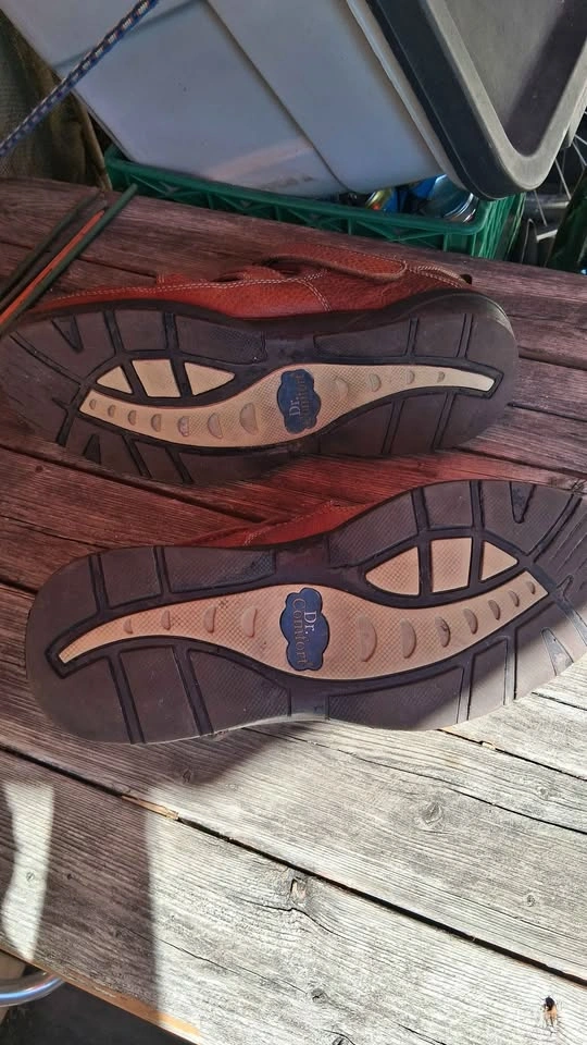 Dr. Comfort Leather Fisherman Sandals - photo 4