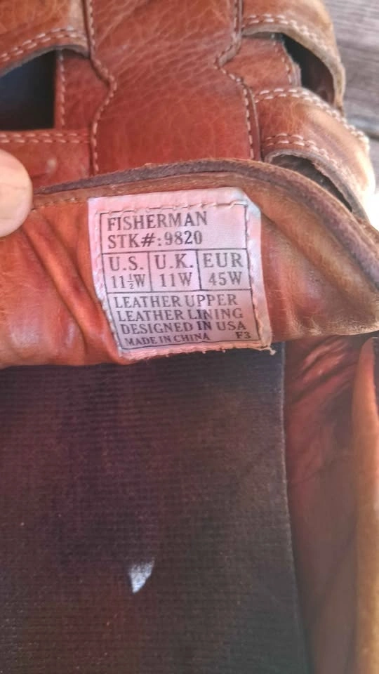 Dr. Comfort Leather Fisherman Sandals - photo 5