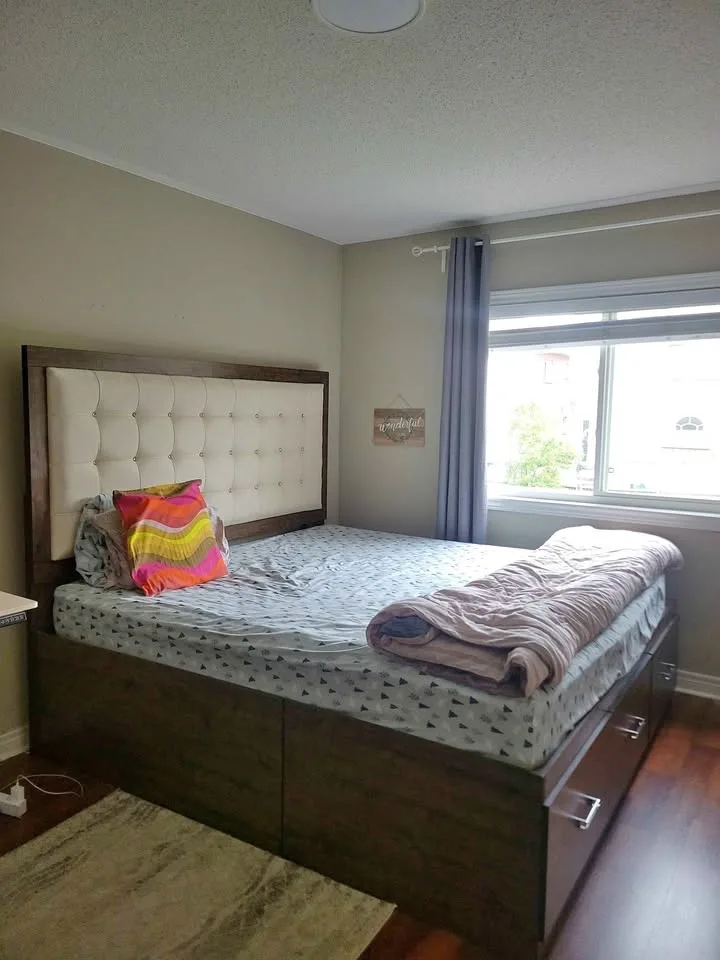 King bed set with big storage