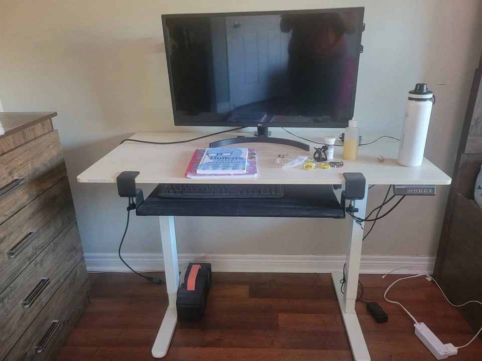 IMGADGETS Electric Standing Desk with Keyboard Tray - photo 2