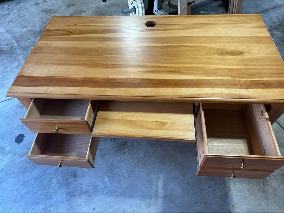 Desk- solid pine wood - photo 3