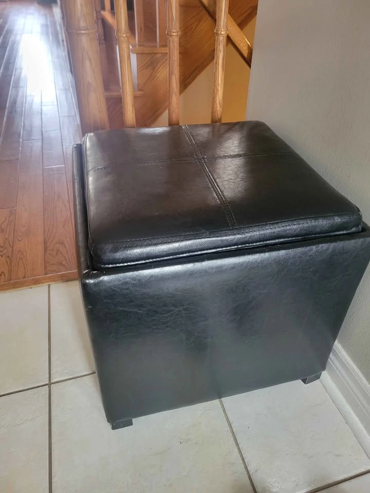 Ottoman with storage - photo 2