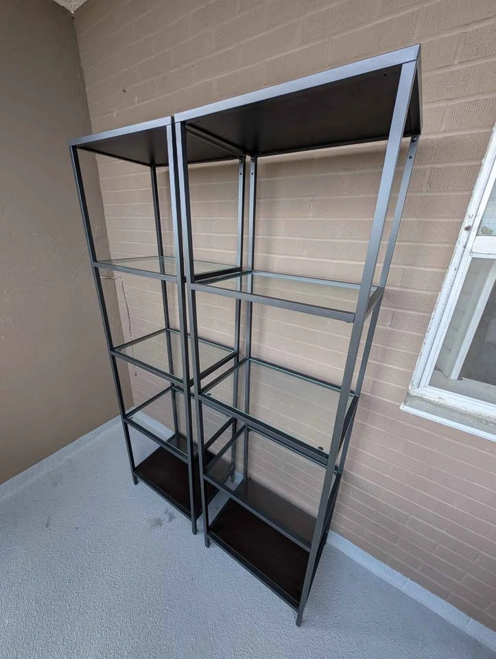 IKEA VITTSJÖ Shelving Units - Set of 2 - photo 3