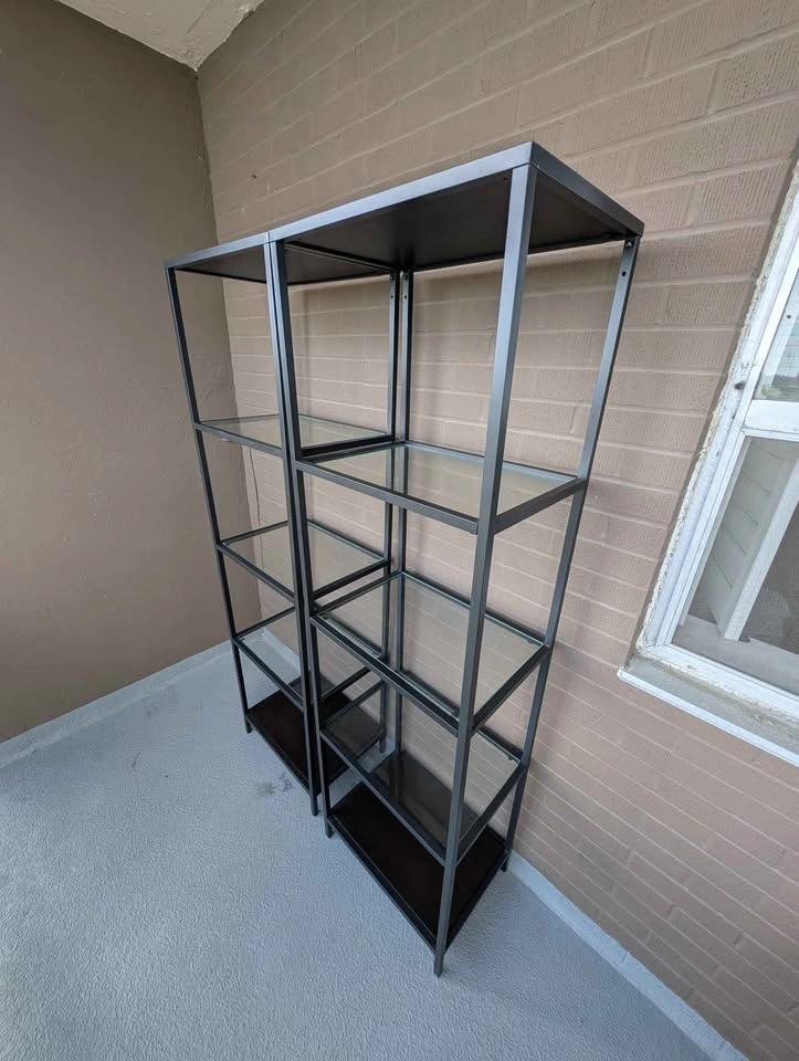IKEA VITTSJÖ Shelving Units - Set of 2 - photo 4