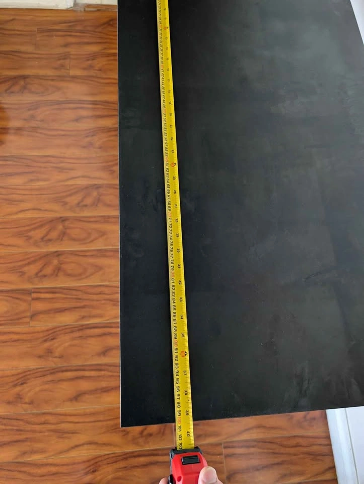 Black Minimalist Metal Frame Desk - photo 4