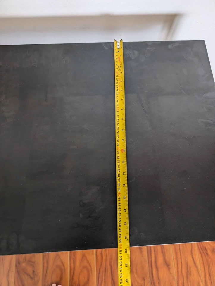 Black Minimalist Metal Frame Desk - photo 5