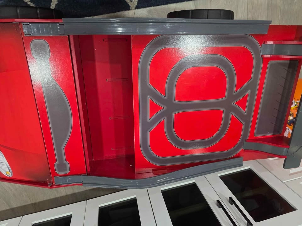 KidKraft Red Race Car Toy Box - photo 4