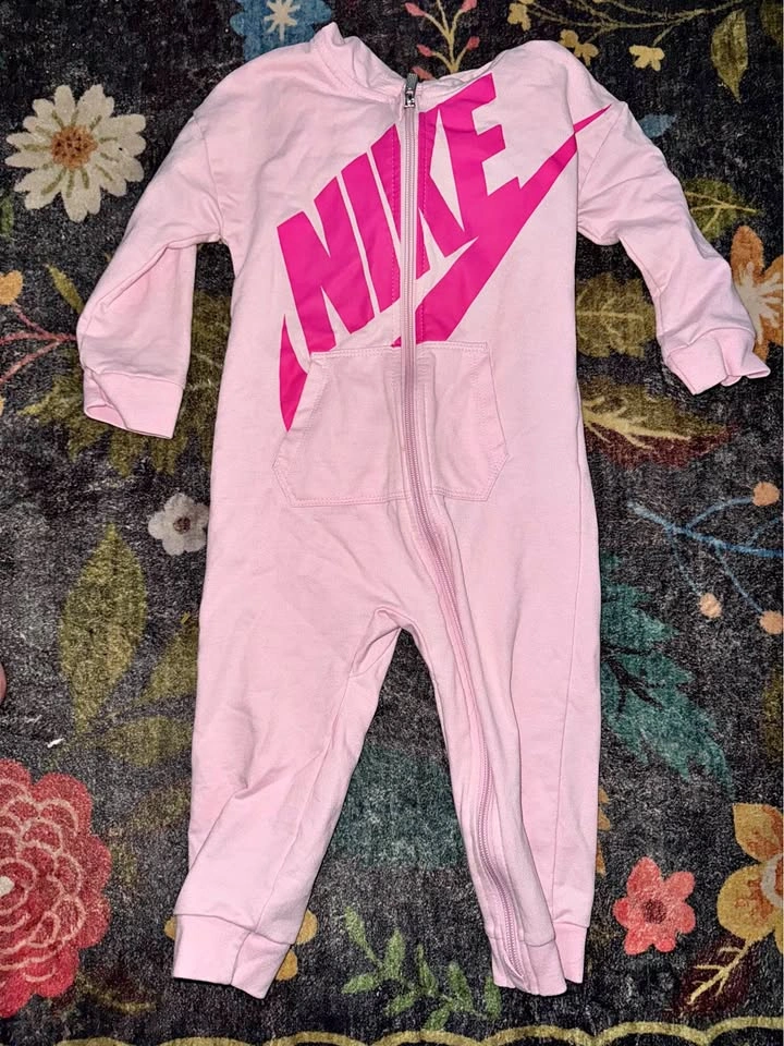 24 month pink onesie no rips or stains.
