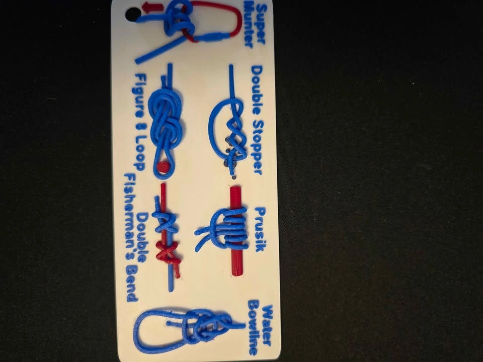 Backpack Rescue knots reference card - photo 2