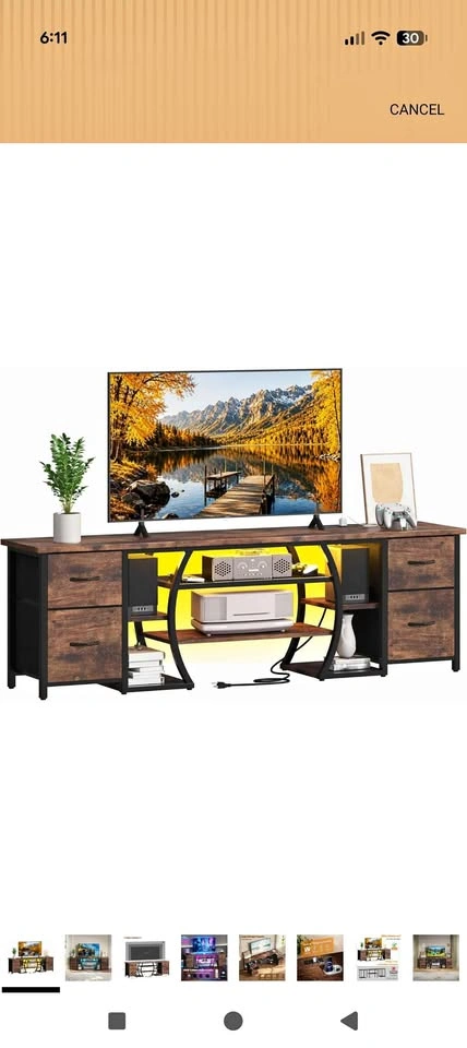 Tv stand for 65-80 inch tv (BNIB)