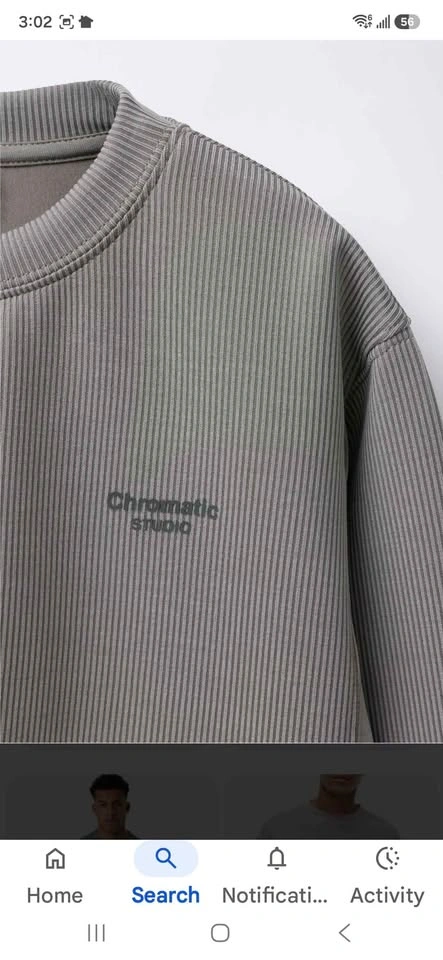 Zara Chromatic Studio Ribbed Long Sleeve Top Size 6-7 - photo 2