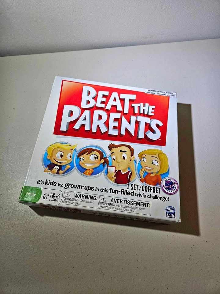Beat The Parents Boardgame New