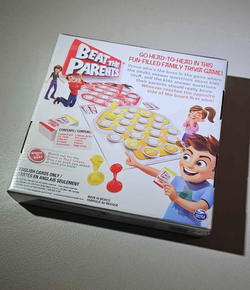 Beat The Parents Boardgame New - photo 2