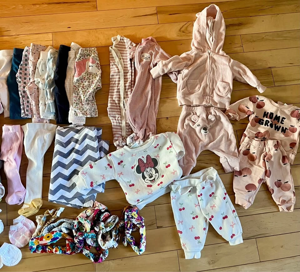 0-3 months baby girl bundle - photo 3