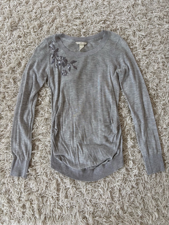 H&M light fall/spring Maternity top - photo 4