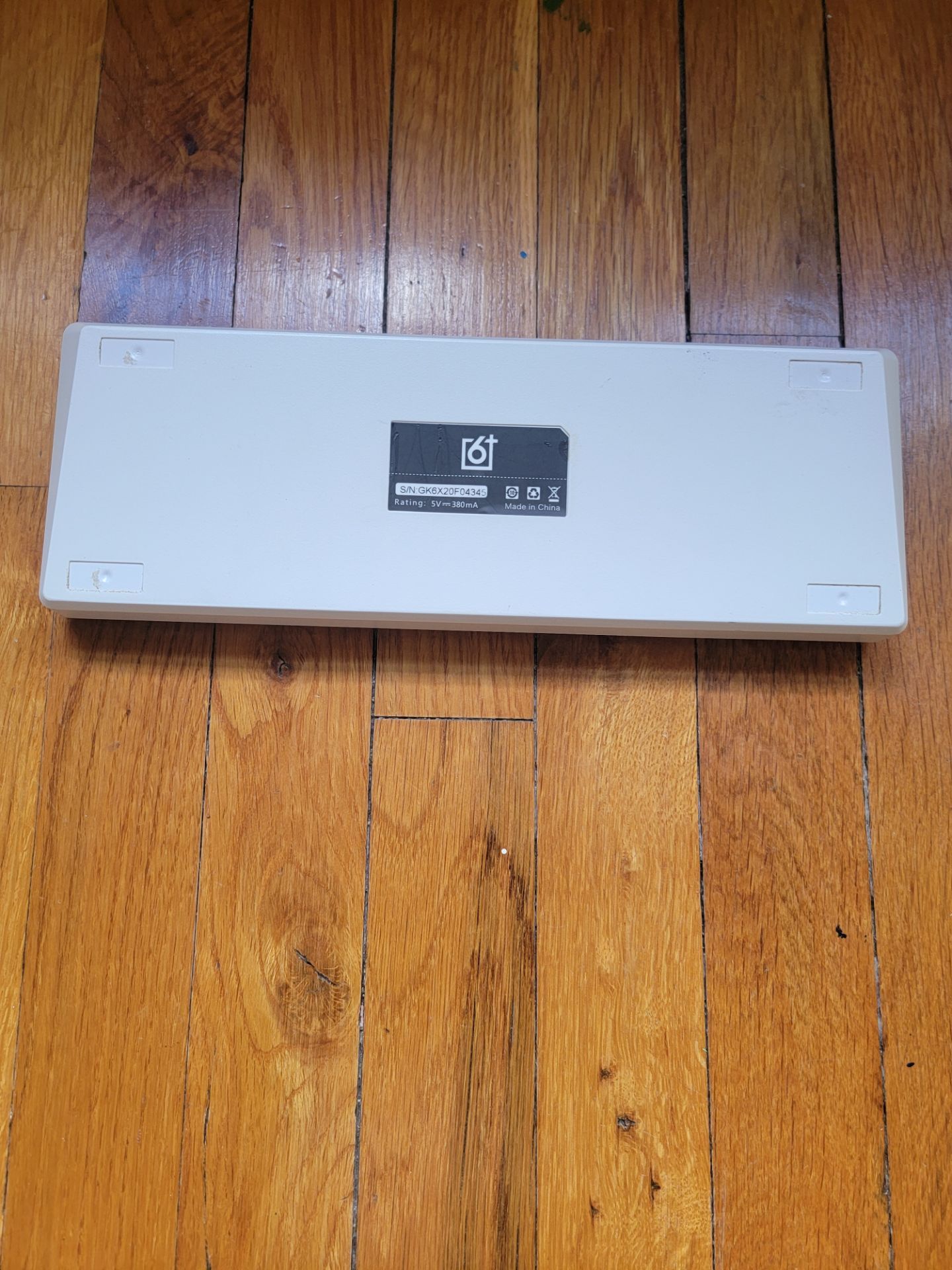 Compact Mechanical Keyboard White 65% - photo 2