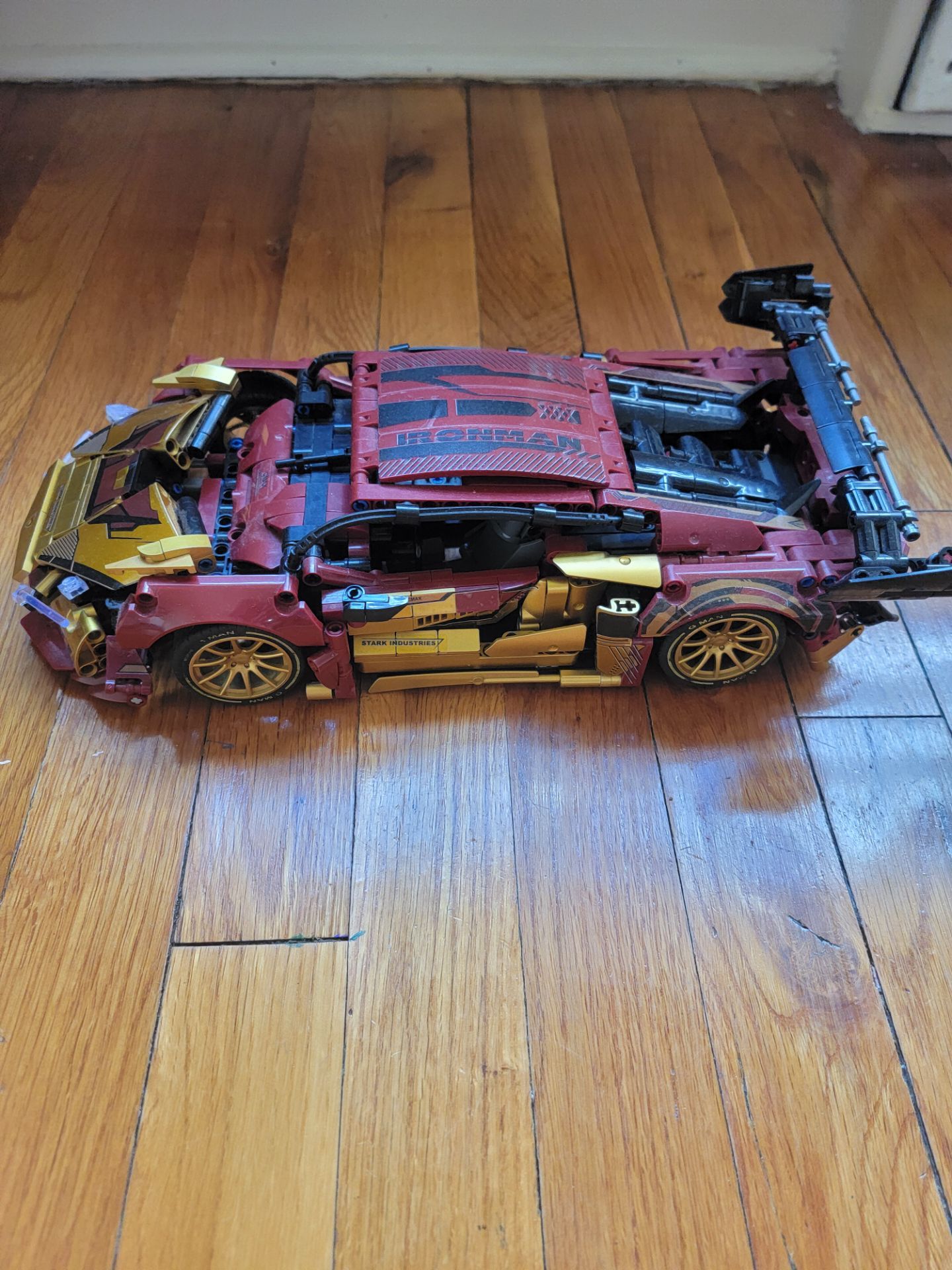 Stark Industries Iron Man Lamborghini Building Block Car - photo 2