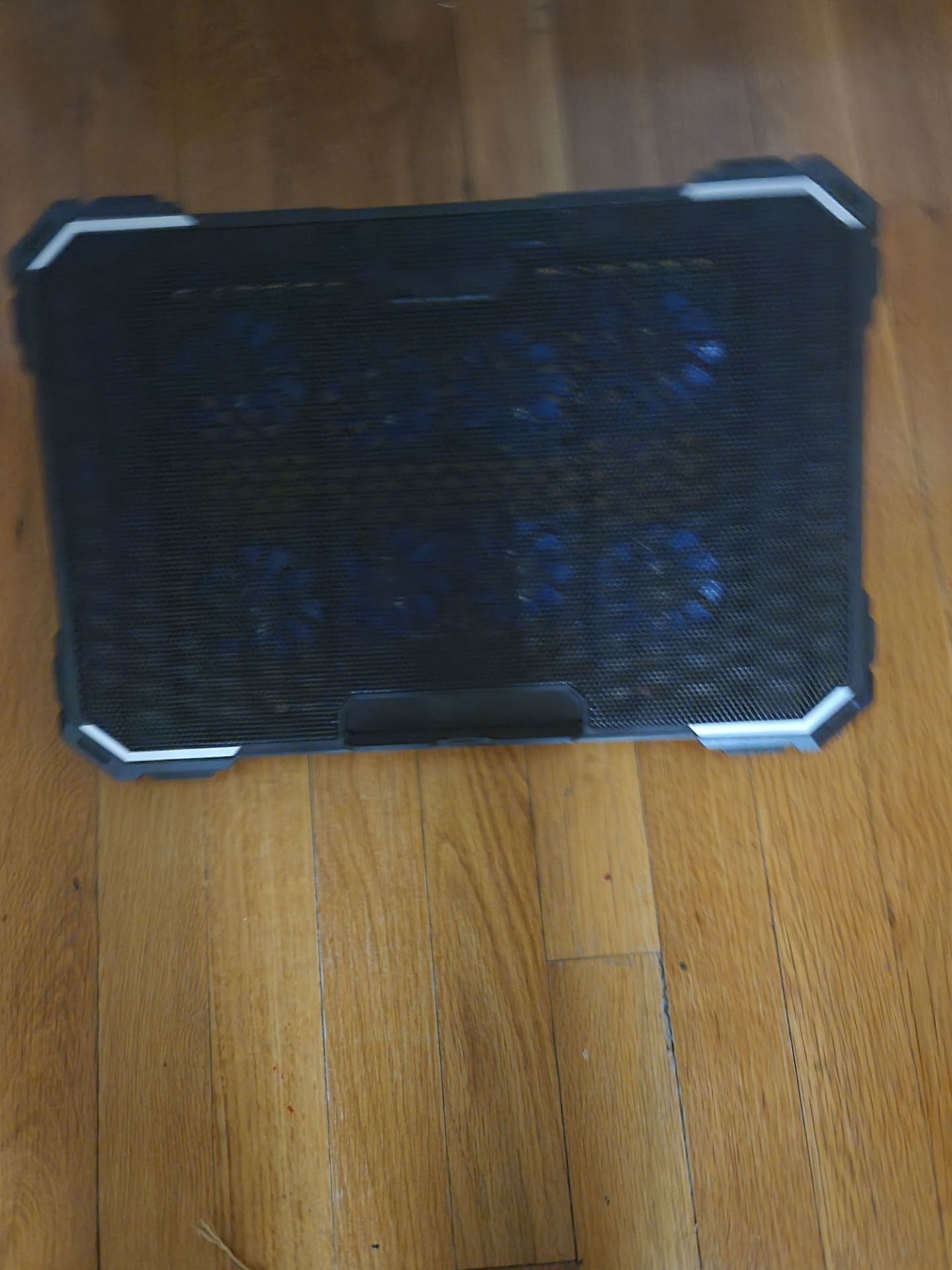 Laptop Cooling Pad with Blue LED Fans