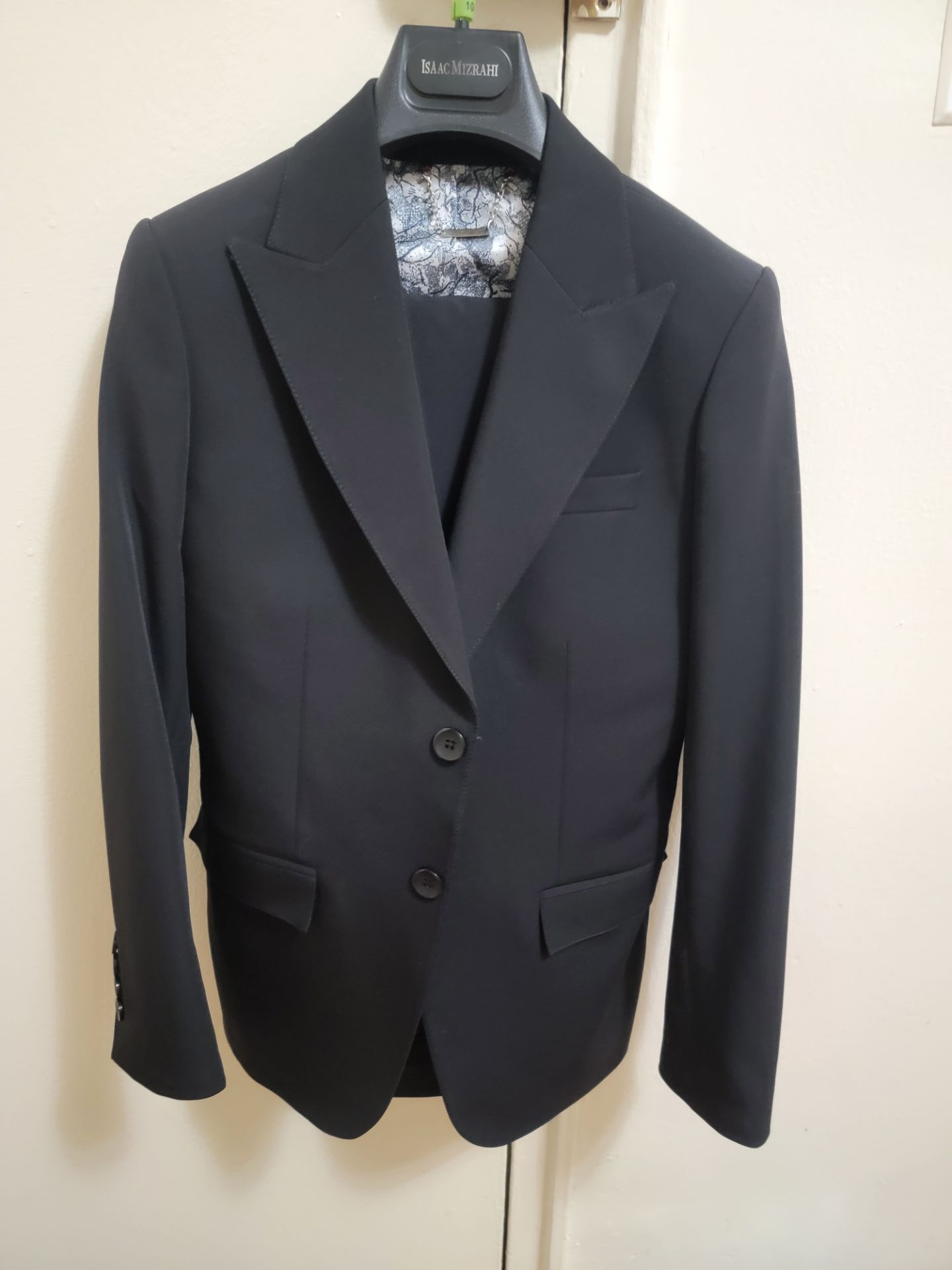 Black Two-Button Suit with pants