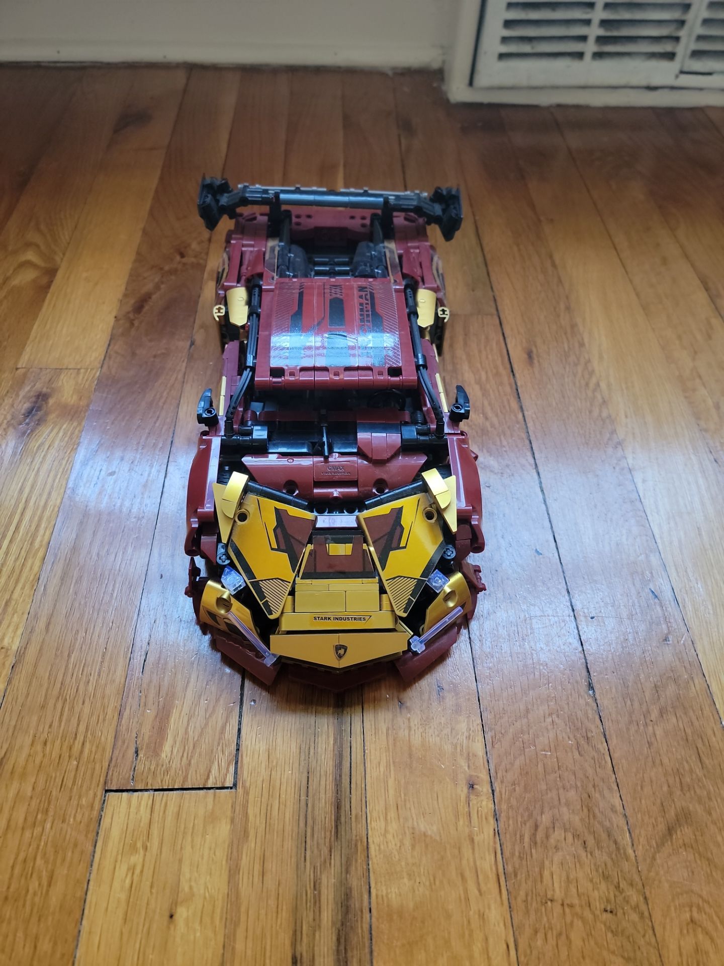 LEGO Lamborghini Stark Industries Supercar Build