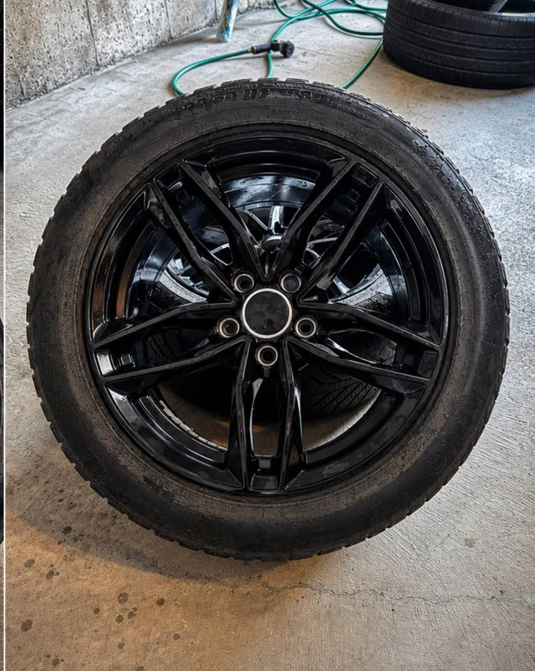 BMW F30 17” Wheels + Kumho Winter Tires — 5x120 set of 4 - photo 2