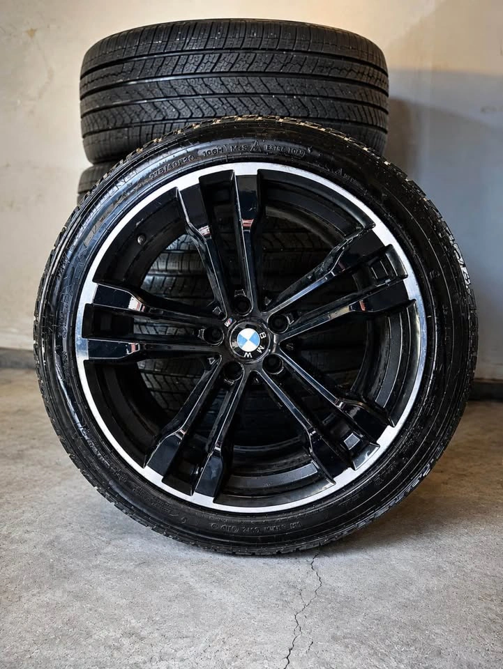 BMW X5M 275/40R20 Michelin X-Ice Winter Tires OEM Rims
