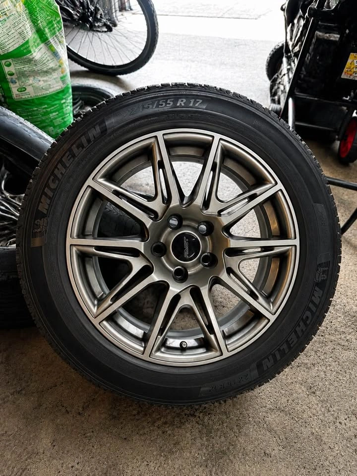 Nissan Maxima Michelin Winter Tires & Rims – 215/55R17 - photo 2