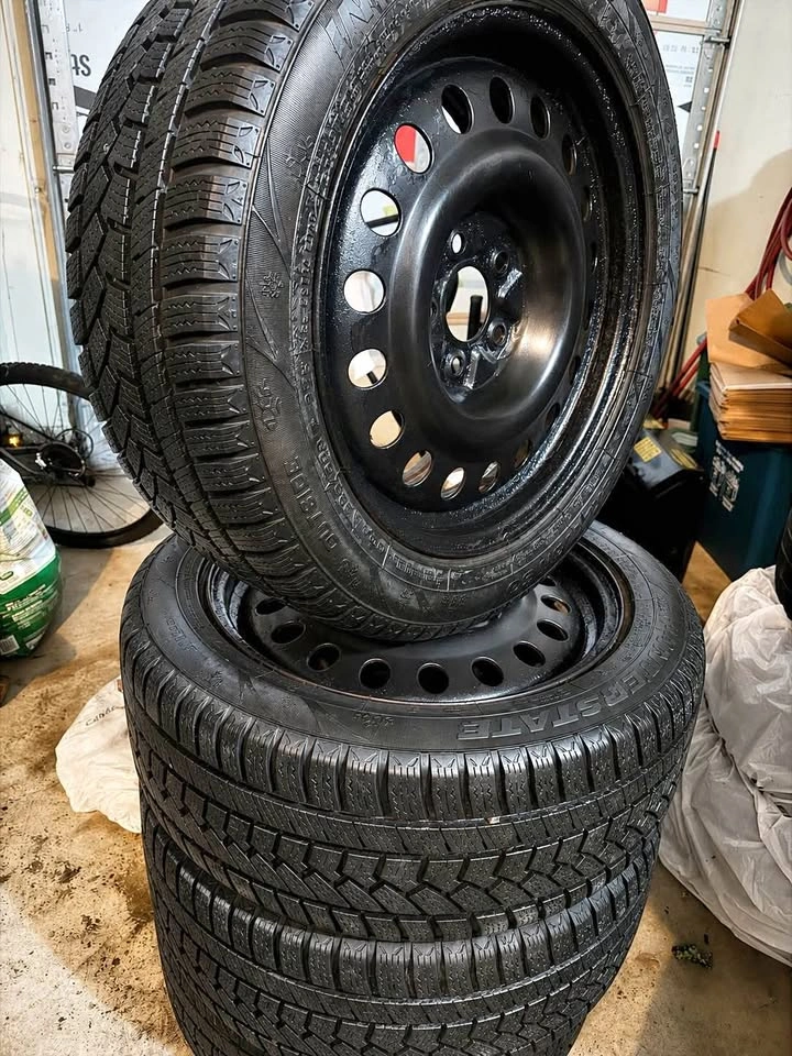Mazda 3 Interstate Winter Tires & Rims – 225/50R17 – Set