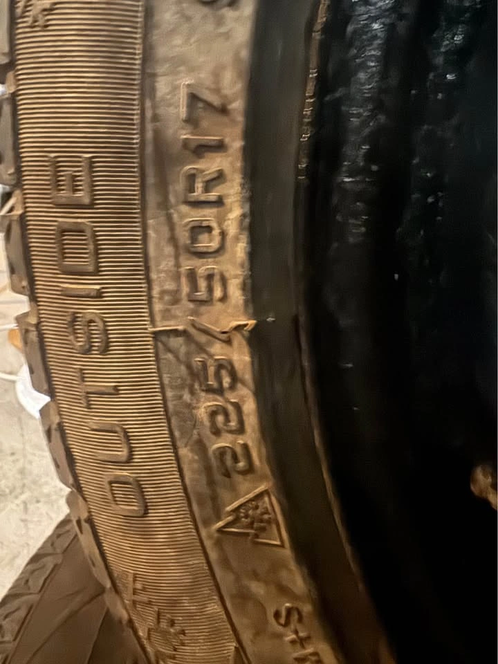 Mazda 3 Interstate Winter Tires & Rims – 225/50R17 – Set - photo 3