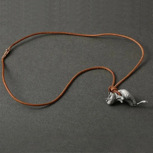 Cat Necklace Cute Gift Cat Neck Jewelry Personality - photo 3