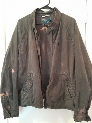 Vintage Polo Ralph Lauren Harrington Jacket 90’s Brown XXL - photo 3