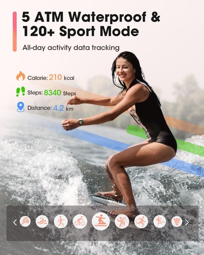 Smart Watch for Women Fitness Tracker with Bluetooth Call - photo 5
