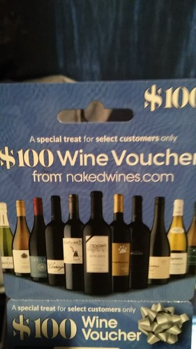 $100 Wine Voucher / Gift Card Nakedwines