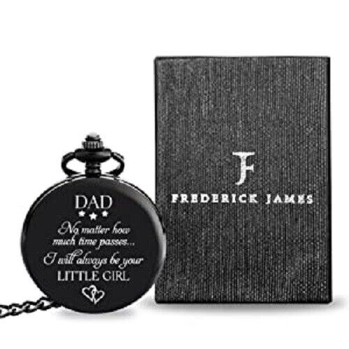 Pocket Watch Dad Birthday Gift from Daughter