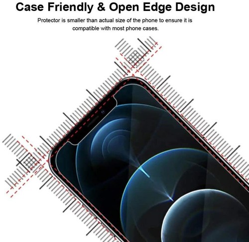 iPhone 12 Mini Screen Protector 3 Pack, 2.5D Edge - photo 3