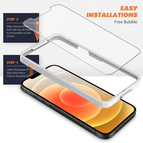 iPhone 12 Mini Screen Protector 3 Pack, 2.5D Edge - photo 5