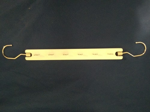 Wall Mount Rack Hanging Organizer Storage 2 Hooks Rail Holder - photo 2