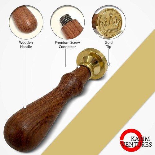 Wax Seal Stamp Kit for Envelopes, Invitations, and Gifts